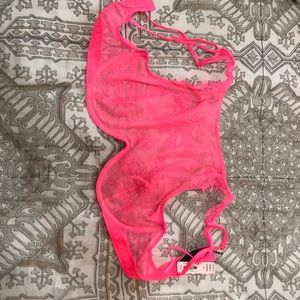 Hot pink bralette